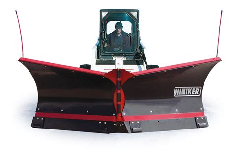 hinker skid steer|hiniker skid steer v plows.